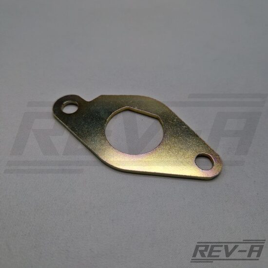 Rear differential sensor mounting plate - zinc coated